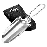 UST U-Dig-It Stainless Steel Folding Shovel with Pouch