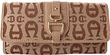 Etienne Aigner Women's A Logo SLG Checkbook Clutches