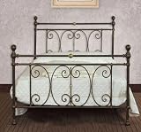 Sasha 5'0 king size metal bed