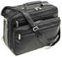 15.4" Synthetic Leather Laptop Case Computer Notebook Bag
