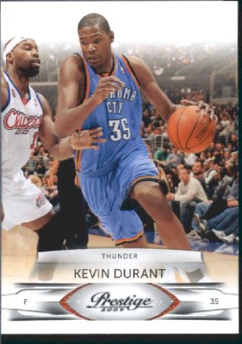 2009 /10 Panini Prestige Basketball Card # 73 Kevin Durant Oklahoma City Thunder Mint Condition- Shipped In Protective Screwdown Display Case!
