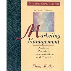 Marketing Management: Analysis, Planning and Control