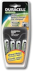 Duracell CEF14NC Charger with NiMH batteries (4 Pack)