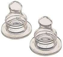 NUK Silicone Orthodontic Nipples, Slow Flow, Size 1, 2 Pack
From NUK
