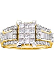 1.50CTW DIAMOND LADIES INVISIBLE RING