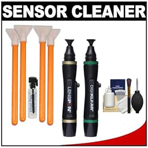 VisibleDust EZ Sensor Cleaning Kit for Size 1.3x Digital SLR & Olympus PEN/OM-D Micro Four Thirds Cameras with Lens Pen & DigiKlear + Cleaning Kit