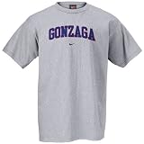 Nike Gonzaga Bulldogs Ash Classic College T-shirt