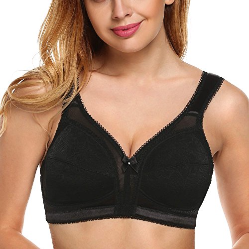 Women's Comfort Wirefree Support Minimizer Bra 36-44 D,DD,DDD,G,H