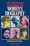 The Macmillan dictionary of women's biography