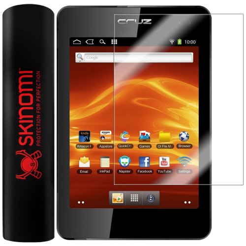 SkinomiÂ® DryTech - Velocity Micro Cruz T408 Screen Protector Premium HD Clear Film with Lifetime Replacement Warranty / Ultra High Definition Dry-Install Invisible and Anti-Bubble Crystal Shield