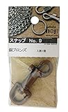 八幡ねじ スナップ No.9 ドウブロンズ