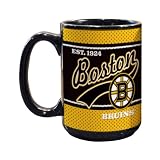 Boston Bruins 15oz. Jersey Mug
