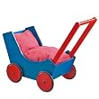 HABA Doll Pram - Red & Blue
