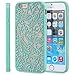 iPhone 6s Case - VENA [TACT Armor] Slim Protective Hybrid Case [CornerGuard | Shock Absorption] Quill Pattern Cover for iPhone 6S (2015) / iPhone 6 (2014) - Teal