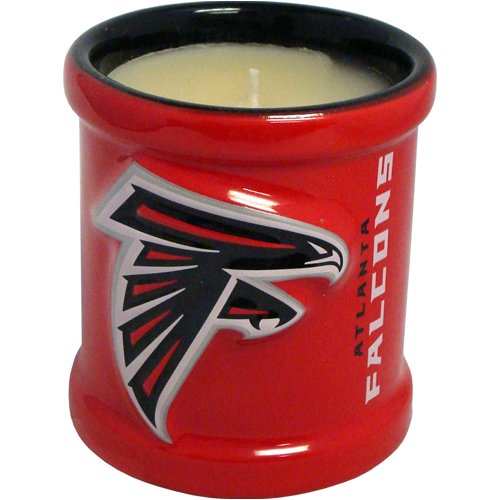 Atlanta Falcons Sculpted Votive Candle Holder with Vanilla Scented Candle