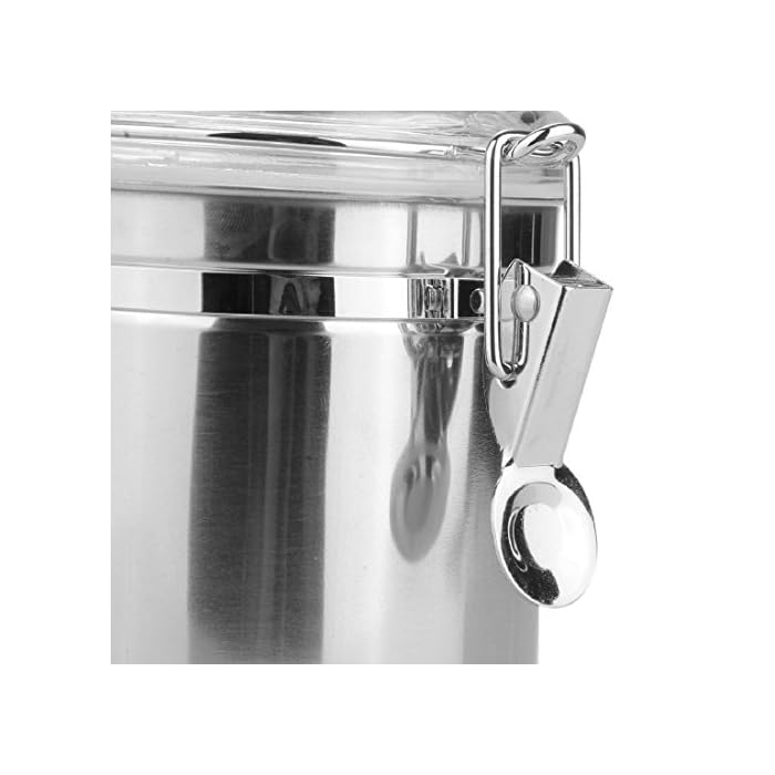 Acryl Edelstahl versiegelt luftdicht Kanister Zucker Biscuit Snack Tee