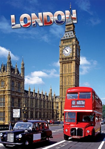 Buffalo Games Large Piece Travel, London - 300pc Jigsaw Puzzle