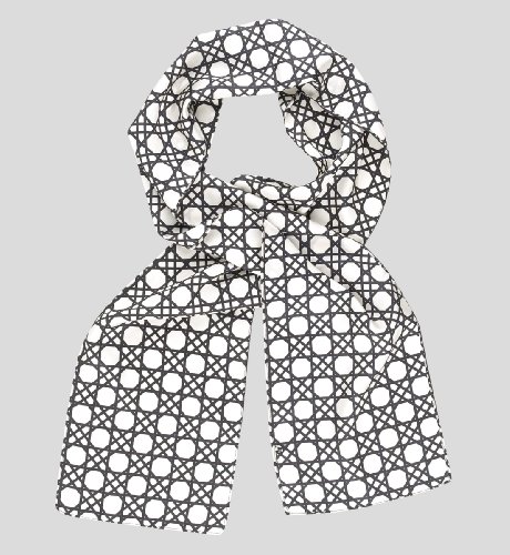 Pure Silk Basket Weave Scarf