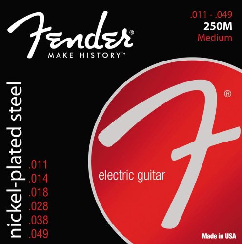 Best Price Fender Accesories 073-0250-408  Nickel Plated Electric Guitar Strings, Medium