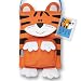 Stephen Joseph SJ4285 Snack Sac Soft-Sided Lunch Bag for Kids, Tiger