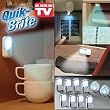 Quik Brite LED Lights- Set of 8 with Bonus Swivel Spots