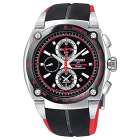 Seiko� Sportura Men's Alarm Chronograph Watch