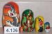 Bags Bunny Russian Nesting Doll 5 Pc / 4 in #4.136