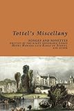 Songes and sonettes : known as Tottel's miscellany (1557)