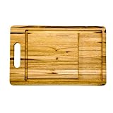 Proteak 20 by 12 by 1 2-Inch Rectangle Cutting Board with Large Juice Well by Proteak Renewable Forestry