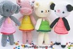 Amigurumi girlgang crochet pattern
