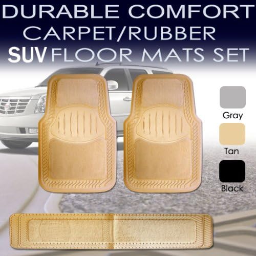 1998 1999 2000 2001 2002 2003 2004 2005 2006 2007 2008 Ford Explorer Floor Mats Set