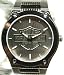 Harley-Davidson&reg; Bulova&reg; Men's Watch. Silver patterned dial with raised H-D&reg; Logo. Luminous. All stainless steel. WR50m/165ft. 76A134
