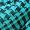 Turquoise Blue & Black