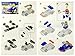 Oliasports Kids Super Heroes Action Mini Figure with Vehicle (Lot of 16)