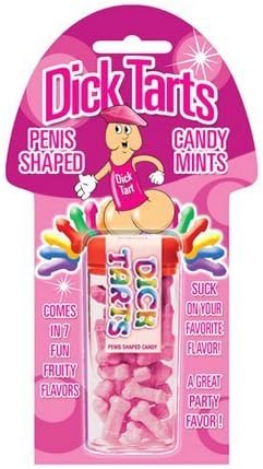 Bachelorette Party Dick Tarts Blister Pack, Strawberry by Bachelorette Party