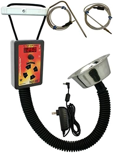 Pitmaster IQ120 BBQ Temperature Regulator Kit With Standard Pit Adapter- 2 PACK