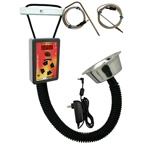 Pitmaster IQ120 BBQ Temperature Regulator Kit With Standard Pit Adapter- 2 PACK