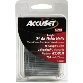 AccuSet A402009 2-Inch 16 Gauge Straight Finish Nail by AccuSet