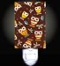 Retro Owls Decorative Night Light