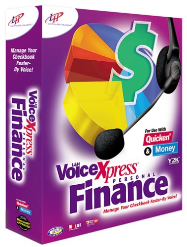 Software: Voice Xpress for Personal Finance 4.01