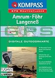  : Amrum, F&ouml;hr, Langene&szlig;, 1 CD-ROM Digitale Outdoorkarte. F&uuml;r Windows 95/98/2000/NT/XP. Per Mouseklick Touren planen und Distanzen messen. Inkl. KOMPASSLexikon, dem informativen Guide f&uuml;r Ihre Unternehmungen