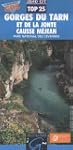 Carte de randonn�e : Gorges du Tarn