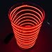 Zitrades EL Wire Red Portable Neon Glowing Electroluminescent Wire 15ft With Transformer For Thanksgiving Day Christmas Day Birthday Party