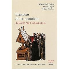 Histoire de la notation du Moyen Age � la Renaissance