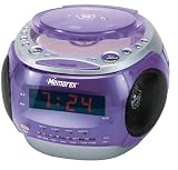 Memorex MC2862 Dual Alarm Clock Radio with CD Player