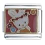 Animal Springtime Bunny Italian Charms Bracelet Link