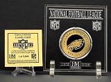 Philadelphia Eagles 24KT 2007 Gold Game Coin In Archival Etched Acrylic
