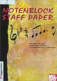 Notenblock Staff Paper
