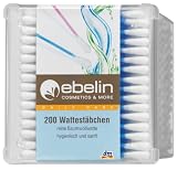 Produkt-Bild: Ebelin Wattest&auml;bchen, 6er Pack (6 x 200 St&uuml;ck)