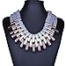 Bs1981 Luxury Charm Chunky Chain Gold Silver Plated Statement Choker Necklaces Bijoux Jewelry